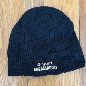 Bryant University Black Knit Beanie